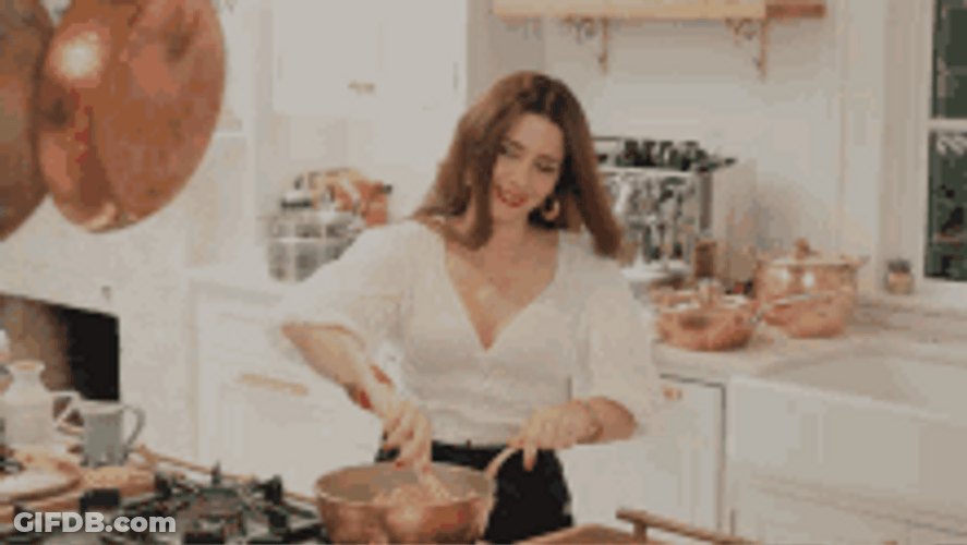 Cooking While Dancing GIF