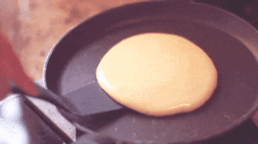 Cooking Yummy Pancakes Flip GIF