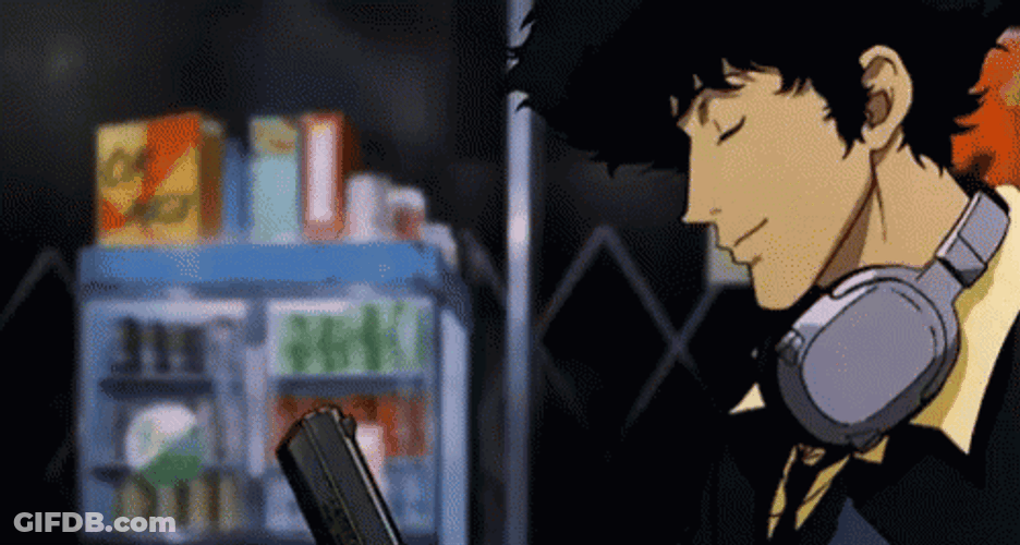 Cool 90S Anime Spike Spiegel GIF
