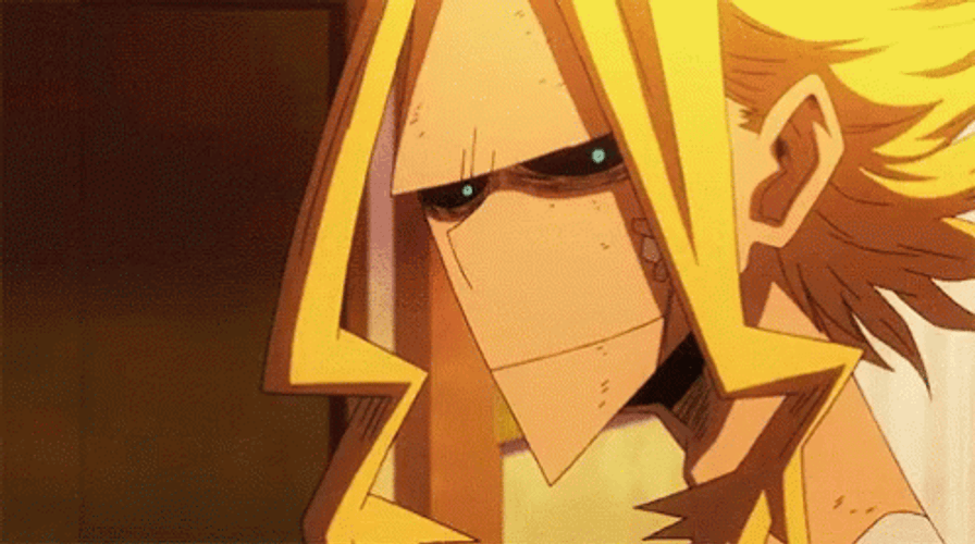 Cool Anime All Might My Hero Academia GIF