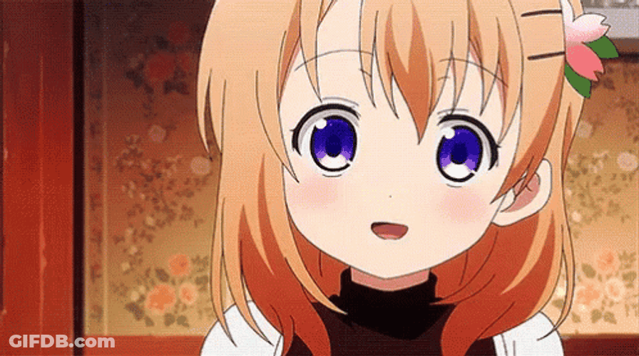 Cool Anime Cocoa Hoto Is The Order A Rabbit? GIF