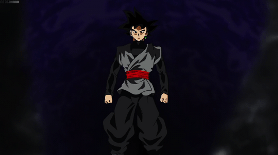 Cool Anime Goku Black GIF
