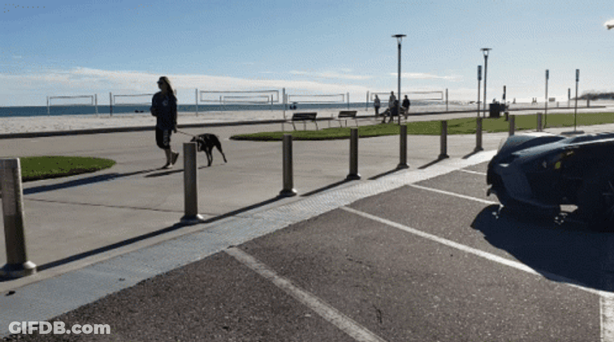 Cool Awesome Sports Car Parking GIF