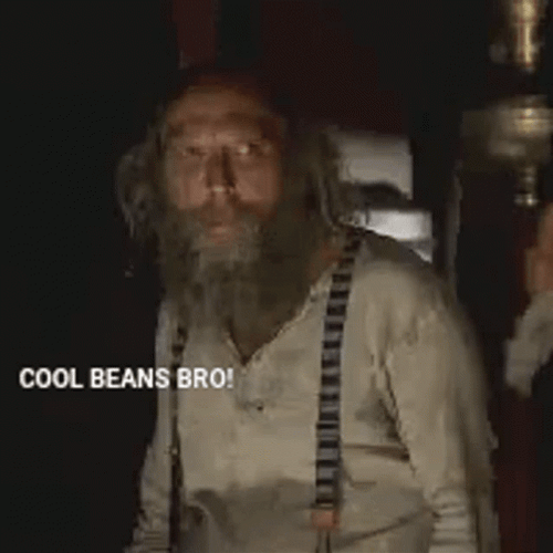 Cool Beans Bro Old Man GIF