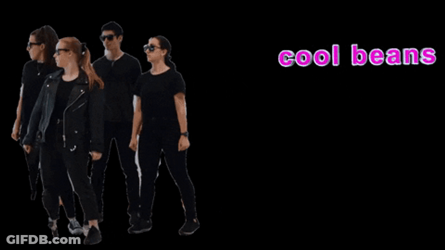 Cool Beans Funny Group Dance GIF