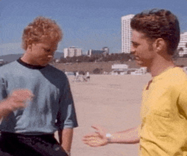 Cool Best Friend Handshake GIF