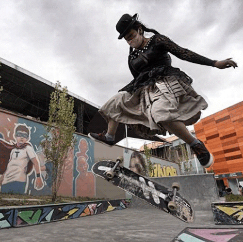 Cool Bolivia Skater GIF