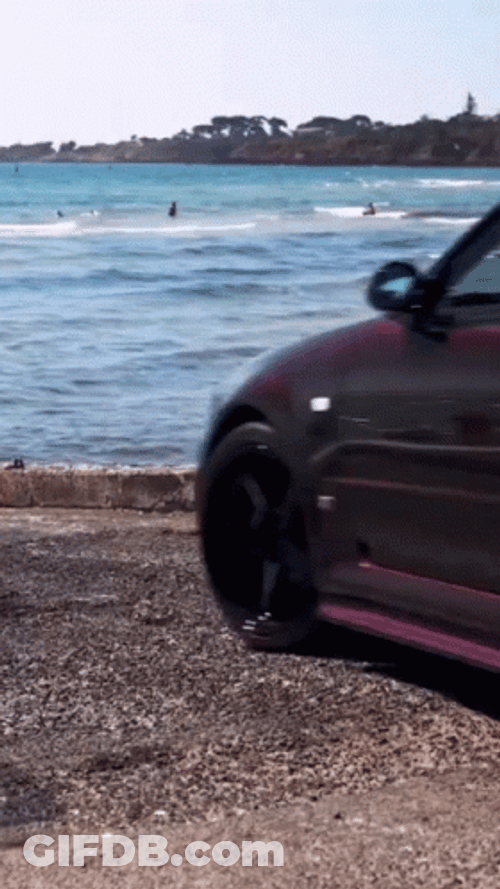 Cool Cars Purple Civic GIF