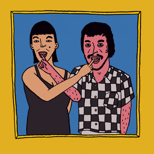 Cool Cartoon Couple Goals Painting GIF