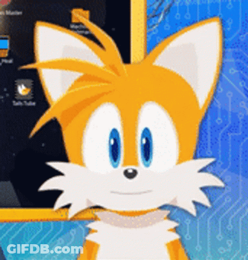 Cool Chillin Tails GIF