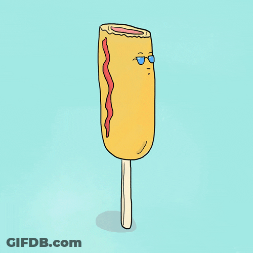 Cool Dancing Hot Dog GIF