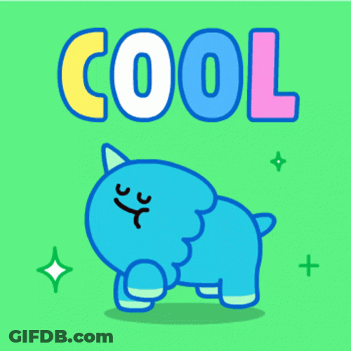 Cool Dino Sally GIF