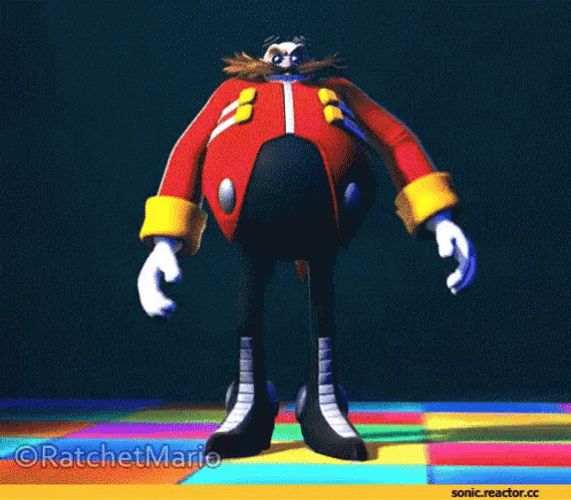 Cool Doctor Ivo Eggman Dancing GIF