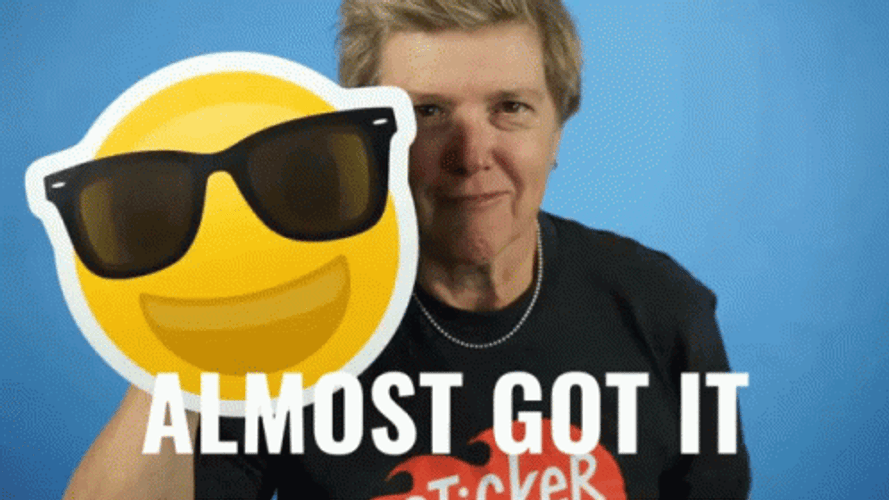 Cool Emoji You Almost Had It GIF
