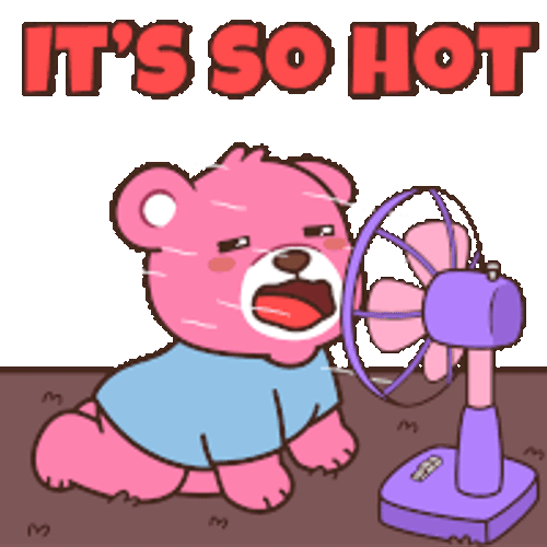 Cool Fan Sticker GIF