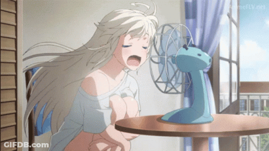 Cool Girl Anime Fino Bloodstone GIF