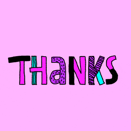 Cool Girly Thanks GIF