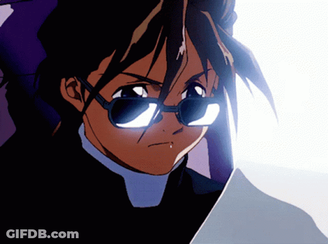 Cool Gundam Duo Maxwell GIF