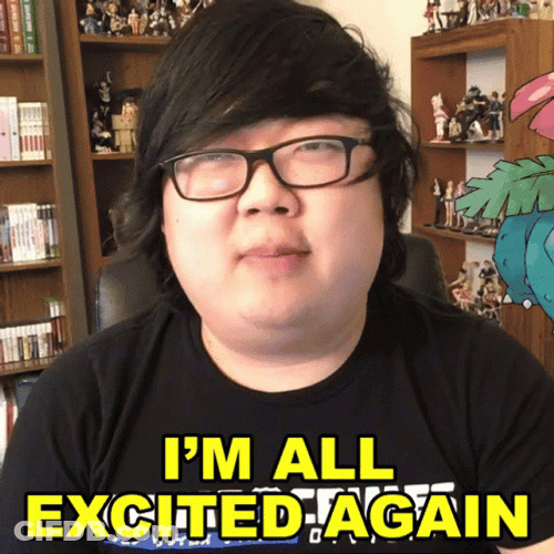 Cool Guy I'm All Excites Again GIF