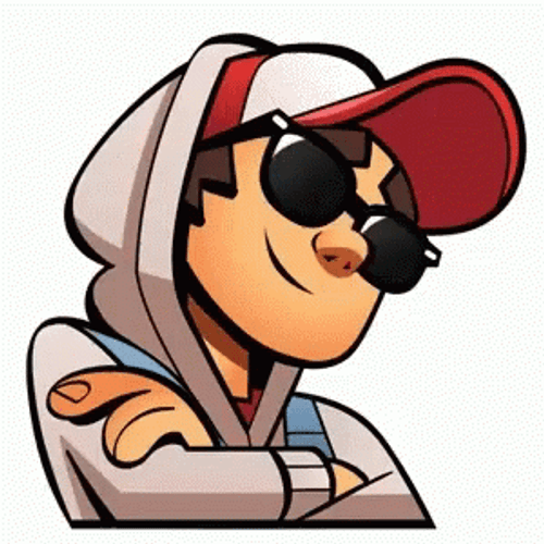 Cool Guy Subway Surfers GIF
