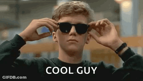 Cool Guy Sunglasses GIF