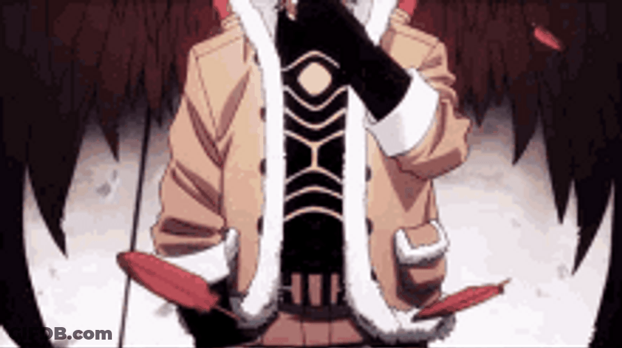 Cool Hawks Hero Academia Standing Handsomely GIF