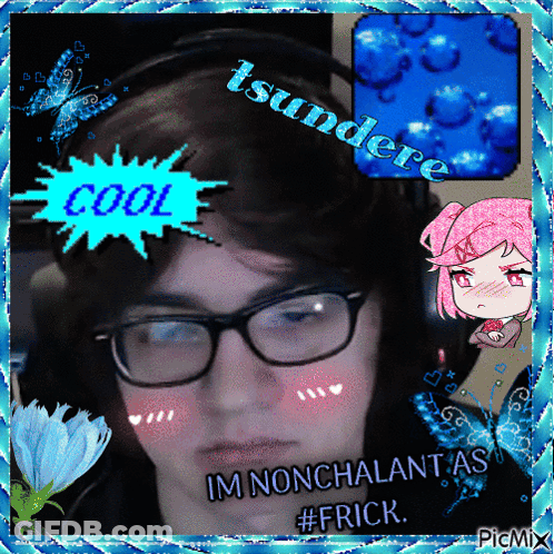 Cool Im Nonchalant As Frick Person With Glasses GIF