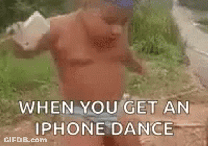 Cool Iphone Kid Dance GIF