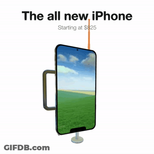 Cool Iphone With Handle GIF