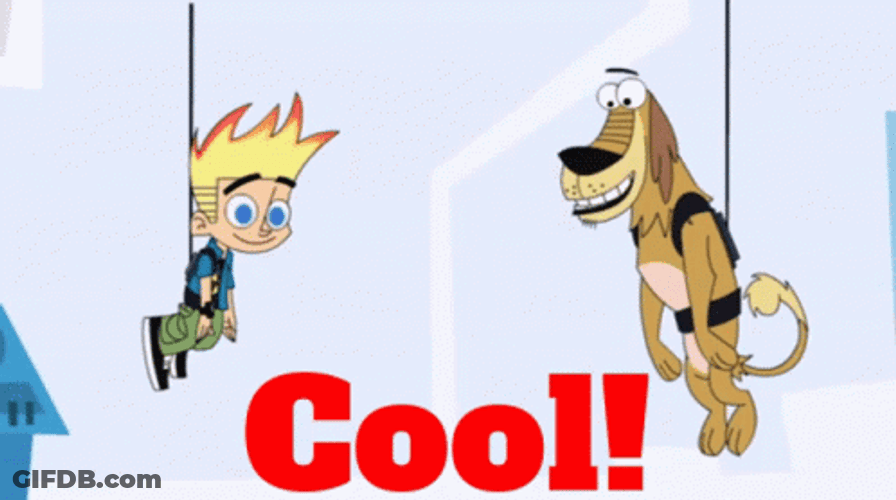 Cool Johnny Test Dukey GIF