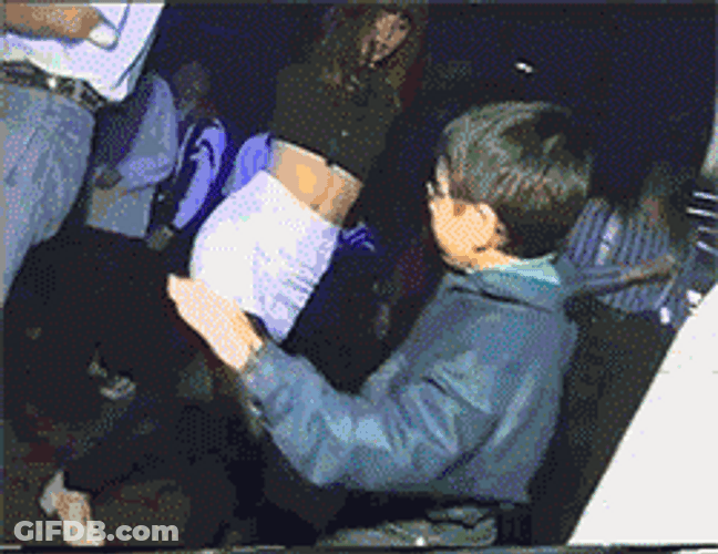 Cool Kid With Shades Clubbing GIF