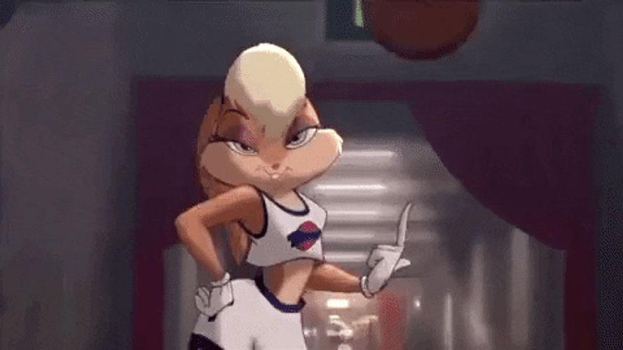 Cool Lola Bunny Basketball GIF