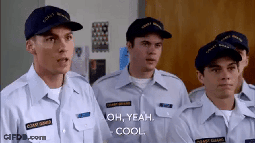 Cool Male Coast Guard GIF