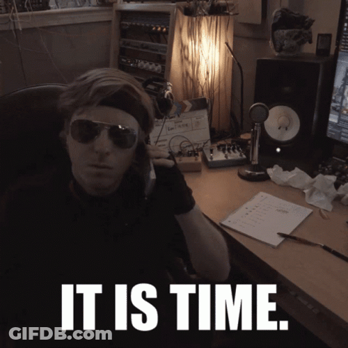 Cool Man It Is Time GIF