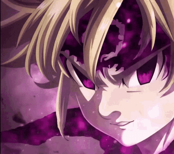 Cool Meliodas Animated Fanart GIF