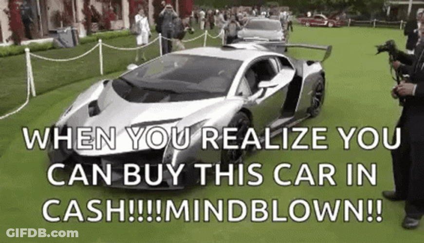 Cool Mind Blowing Car Lamborghini Veneno GIF