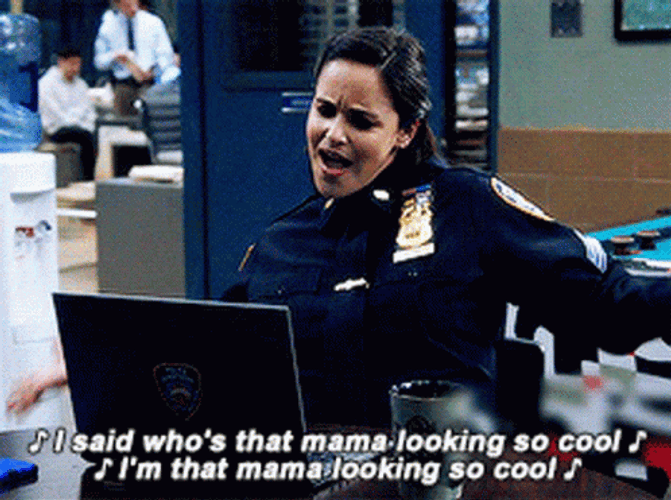 Cool Mom Brooklyn Nine Nine Amy Santiago GIF