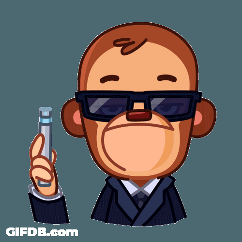 Cool Monkey Puppet Men In Black GIF