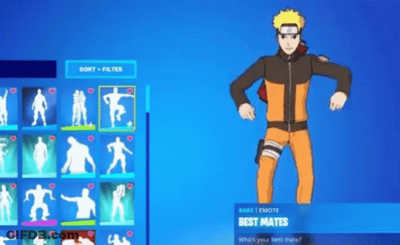 Cool Naruto Dance Moves GIF