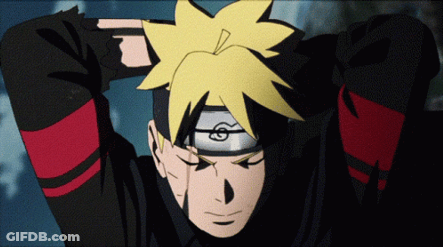 Cool Naruto Edit Black Eye GIF