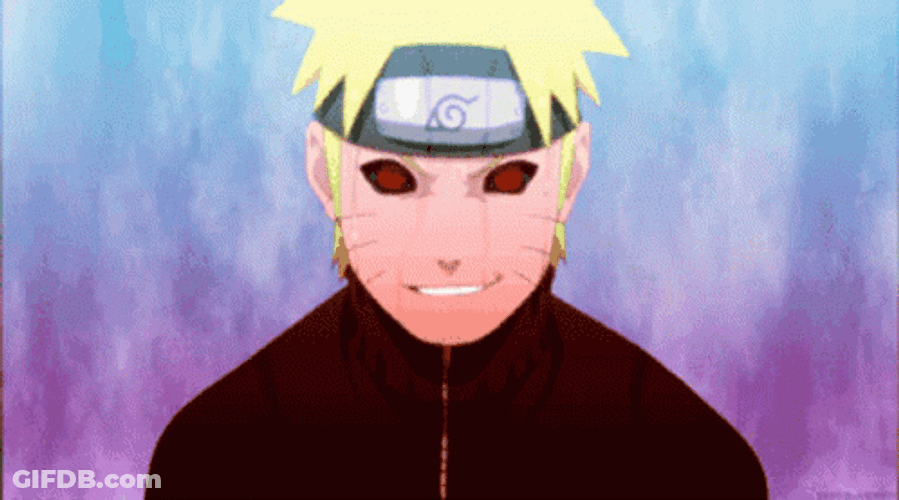 Cool Naruto Evil Eye GIF