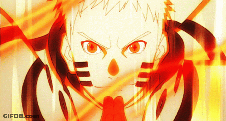 Cool Naruto Sage Mode GIF