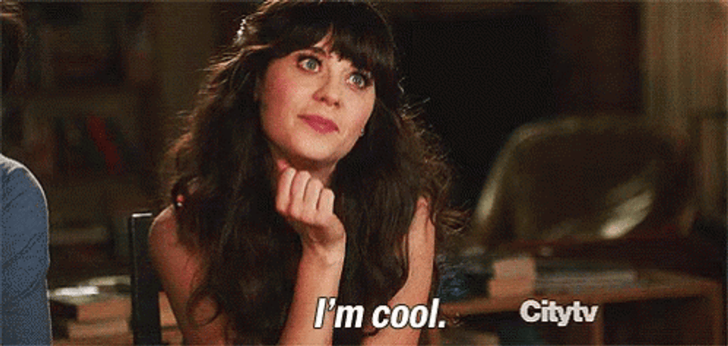 Cool New Girl Zooey Deschanel GIF
