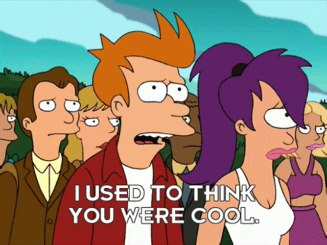 Cool Philip Fry Futurama GIF