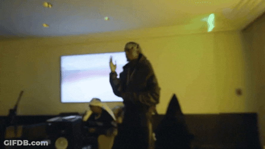 Cool Presenting Powerpoint GIF