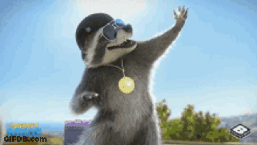 Cool Pug Mighty Mike Rap GIF