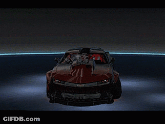 Cool Race Car Rotating GIF