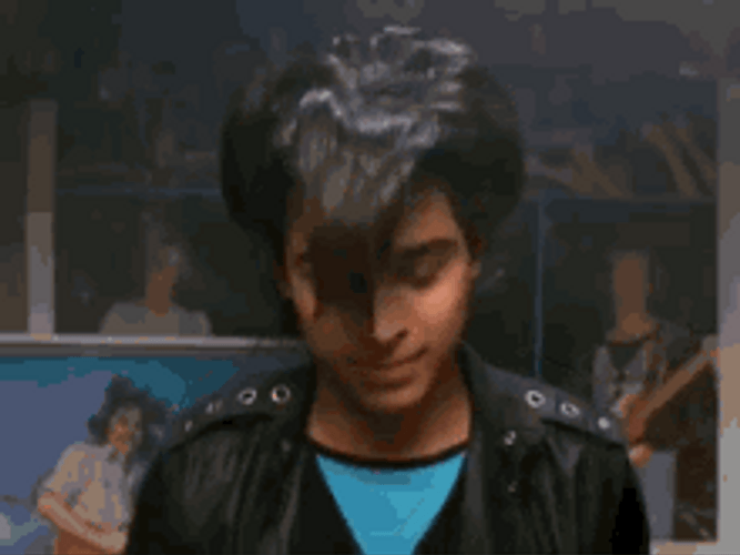Cool Retro 70S Hairstyle GIF