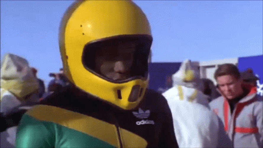 Cool Runnings Jamaican Bobsleigh Team Head Pats GIF
