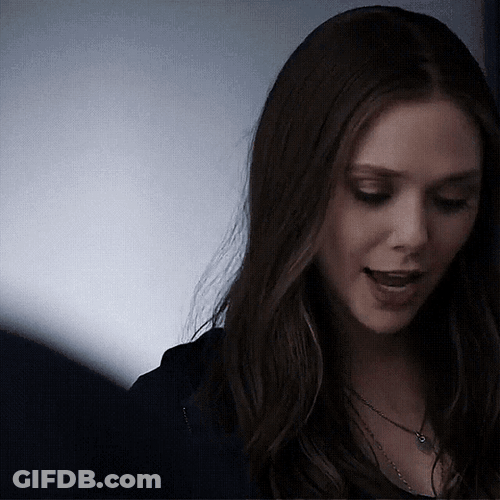 Cool Scarlet Witch Threatening GIF